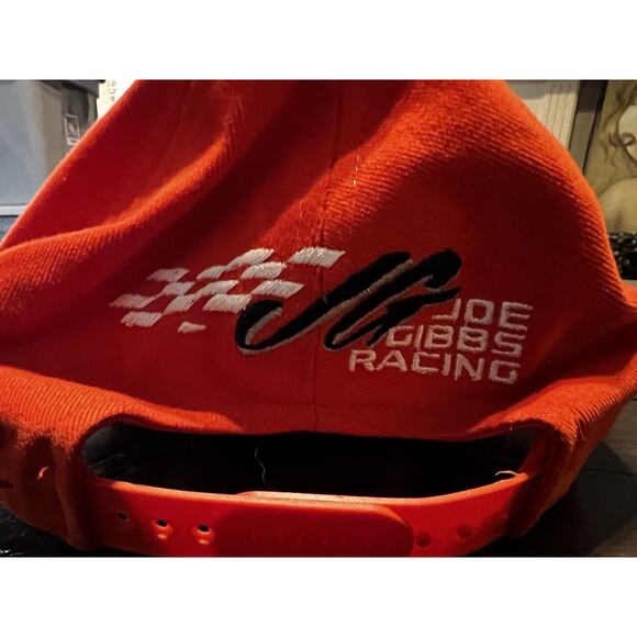 Tony Stewart Autographed Hat Joe Gibbs Racing Orange #20 Racing Nascar - Picture 5 of 9